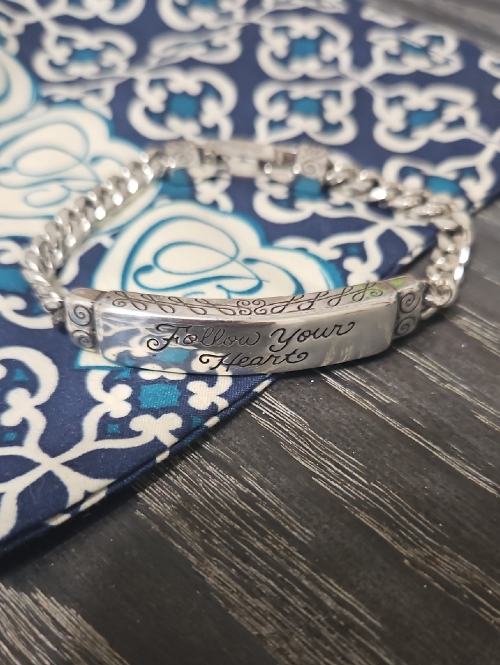 Brighton Follow Your Heart ID Bracelet